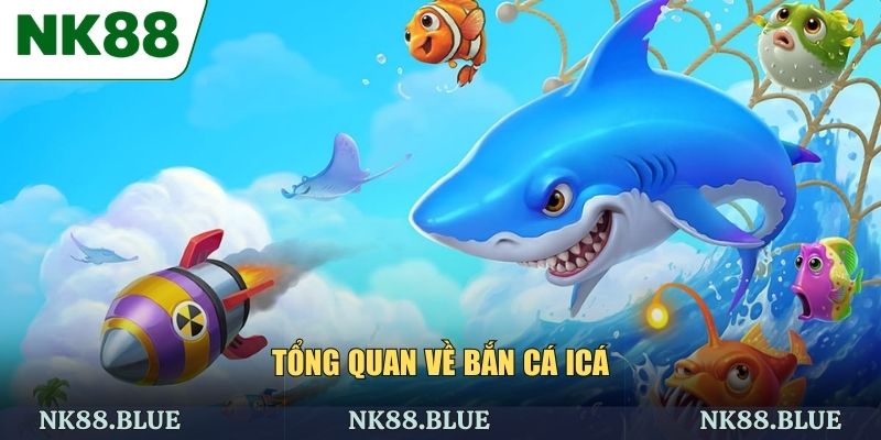 Giao diện bắn cá iCá với đồ họa đẹp mắt